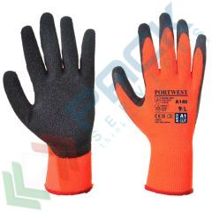 Guanti grip antifreddo rivestimento in lattice, Colore: Arancione + Nero, Taglia: M vendita, produzione, prezzi e offerte