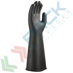 Guanti grip per chimici anticalore, 44 cm, Colore: Nero, Taglia: L vendita, produzione, prezzi e offerte