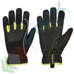 Guanti grip antitaglio e touch, alte prestazioni (PW3 Tradesman), Colore: Giallo + Nero, Taglia: S vendita, produzione, prezzi e offerte