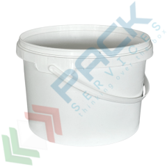 Secchio conico in PP 3 Lt, Tipologia: Secchio Conico, Capacit&agrave;: 3 Lt, Omologazione ADR: NO, Manico: Plastica, Colore: Bianco, Made In: Europa vendita, produzione, prezzi e offerte