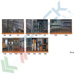 Assortimento di 153 utensili per manutenzioni industriali in termoformato rigido in ABS vendita, produzione, prezzi e offerte