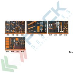 Assortimento di 144 utensili per impiego universale in vassoio morbido in EVA vendita, produzione, prezzi e offerte