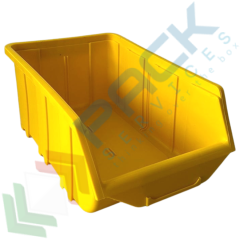 Bocca di lupo in PP sovrapponibile, 8,75 Lt, giallo, Tipologia: Bocca di Lupo Sovrapponibile, Capacit&agrave;: 8,75 Lt, Colore: Giallo vendita, produzione, prezzi e offerte