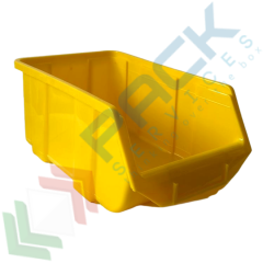 Bocca di lupo in PP sovrapponibile, 5,25 Lt, giallo, Tipologia: Sovrapponibile, Capacità: 5,25 Lt, Colore: Giallo vendita, produzione, prezzi e offerte