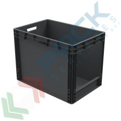 Cassa in PP con finestra, 90 Lt, 60 x 40 x 42 cm, Tipologia: Con Finestra, Per Alimenti: NO, Mis. Base (cm): 40 x 60, Altezza (cm): 42 vendita, produzione, prezzi e offerte