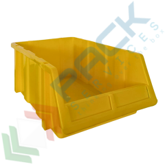 Bocca di lupo in PP sovrapponibile e componibile, 11 Lt, giallo, Tipologia: Bocca di Lupo Sovrapponibile e Componibile, Capacit&agrave;: 11 Lt, Colore: Giallo vendita, produzione, prezzi e offerte