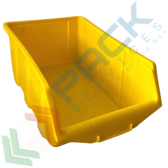 Bocca di lupo in PP sovrapponibile, 15 Lt, giallo, Tipologia: Bocca di Lupo Sovrapponibile, Capacit&agrave;: 15 Lt, Colore: Giallo vendita, produzione, prezzi e offerte