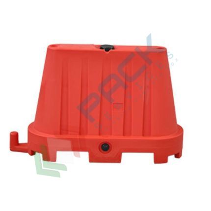 Barriera stradale spartitraffico impilabile, in plastica (PE), con giunto basso, colore rosso, Tipologia: New Jersey, Colore: Rosso vendita, produzione, prezzi e offerte