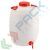 Bottiglione 25 Lt cilindrico, collo largo e rubinetto, Tipologia: Bottiglione Cilindrico, Capacità: 25 Lt, Bocca: Larga, Rubinetto: Si vendita, produzione, prezzi e offerte
