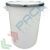 Bidone industriale in HDPE 100 Lt, coperchio cravatta, Tipologia: Bidone per Alimenti, Capacità: 100 Lt, Chiusura: Coperchio con Cravatta Metallica, Contatto Diretto con Alimenti: SI, Colore: Neutro vendita, produzione, prezzi e offerte