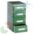 Cassettiera maxi componibile 4 cassetti, Tipologia: Cassettiera Maxi, Cassetti/e nr.: 4, Formato: Formato M1, Colore: Nero + Verde vendita, produzione, prezzi e offerte