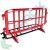 Barriera stradale spartitraffico impilabile, in plastica (PE), con giunto basso, colore rosso, Tipologia: New Jersey, Colore: Rosso, 3 image vendita, produzione, prezzi e offerte
