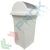 Pattumiera rifiuti 50 Lt, coperchio basculante bianco, Tipologia: Pattumiera, Capacità: 50 Lt, Chiusura: Coperchio Basculante, Versione: Standard, Colore: Bianco vendita, produzione, prezzi e offerte