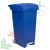 Bidone spazzatura 80 Lt, con ruote, pedale e anello fermasacco, blu, Tipologia: Bidone, Capacità: 80 Lt, Chiusura: Coperchio a Cerniera, Versione: Con Pedale, Colore: Blu vendita, produzione, prezzi e offerte