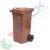 Bidone spazzatura 80 Lt, UNI EN 840, colore marrone, Tipologia: Bidone UNI EN 840, Capacità: 80 Lt, Chiusura: Coperchio a Cerniera, Versione: Standard, Colore: Marrone vendita, produzione, prezzi e offerte