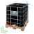 IBC 1000 Lt nuova, cop 150 mm, valv 2", pallet legno, ADR, otre nera, Tipologia: IBC Nuova, Capacità: 1000 Lt, Tipo Pallet: Legno Trattato, Ø Coperchio (mm): 150, Valvola: 2" Farfalla, Omologazione ADR: SI, Colore: Nero vendita, produzione, prezzi e offerte