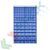 Scaffale portaminuteria in metallo, 96 cassetti, blu, Tipologia: Scaffale, Tipo Contenitore: Cassette Portaminuteria, Versione: Standard, Cassetti/e nr.: 96, Colore: Blu, Misura: 1260 L x 250 P x 2000 H mm vendita, produzione, prezzi e offerte