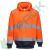 Felpa alta visibilità bicolore, con cappuccio, Tipologia: Felpa Alta Visibilità, Colore: Arancione + Blu Scuro, Taglia: L, Vestibilità: Regular vendita, produzione, prezzi e offerte
