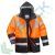 Giacca alta visibilità invernale e antipioggia 100% poliestere, modello Traffic Bicolore Hi-Vis, impermeabile con cuciture nastrate per prevenire la penetrazione dell'acqua, omologata EN ISO 20471 + EN 343 + EN 342, colore arancione/blu navy, taglia XS, Tipologia: Giacca Alta Visibilità, Colore: Arancione + Blu Scuro, Taglia: XS, Vestibilità: Regular, 3 image vendita, produzione, prezzi e offerte