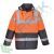 Giacca alta visibilità invernale antipioggia bicolore (Traffic), Tipologia: Giacca Alta Visibilità, Colore: Arancione + Blu Scuro, Taglia: 4XL, Vestibilità: Regular vendita, produzione, prezzi e offerte