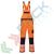 Salopette alta visibilità (PW3), Colore: Arancione + Nero, Taglia: M, Vestibilità: Regular vendita, produzione, prezzi e offerte