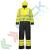 Tuta alta visibilità 100% poliestere, finitura antimacchia, doppio rivestimento in PU 190 gr, 6 tasche ampie, strap regolabili, certificata EN ISO 20471 Classe 3 + RIS 3279 TOM + EN 343 + EN 342, colore arancione/blu navy, tg. 6XL, Colore: Arancione + Blu Navy, Taglia: 6XL, Vestibilità: Regular, 3 image vendita, produzione, prezzi e offerte