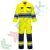 Tuta alta visiblità in poliestere-cotone (Nantes), Colore: Giallo + Blu Navy, Taglia: XXL, Vestibilità: Regular vendita, produzione, prezzi e offerte