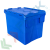 Cassa inseribile e sovrapponibile con coperchio, 21 Lt, Tipologia: Cassa Inseribile Industriale, Versione: Con Coperchio, Mis. Base (cm): 30 x 40, Altezza (cm): 25, Capacità: 21 Lt, Contatto Diretto con Alimenti: NO, Colore: Blu vendita, produzione, prezzi e offerte