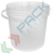 Secchio conico in PP 8 Lt, neutro, Tipologia: Secchio Conico, Capacità: 8 Lt, Omologazione ADR: NO, Manico: Plastica, Colore: Neutro, Made In: Italia vendita, produzione, prezzi e offerte