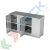 Container modulare 8 IBC/24 fusti/8 posti pallet - battente, Tipologia: Container Modulare Montato, Ideale per: 8 IBC / 24 fusti / 8 posti pallet, Versione: Porta Battente, Materiale: Acciaio Zincato, Volume di Raccolta (Lt): 2700 vendita, produzione, prezzi e offerte