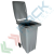 Kit bidone spazzatura 240 Lt, UNI EN 840 + anello fermasacco, grigio, Tipologia: Bidone UNI EN 840, Capacità: 240 Lt, Chiusura: Coperchio a Cerniera, Versione: Anello Fermasacco, Colore: Grigio vendita, produzione, prezzi e offerte