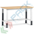Banco da lavoro con piano in legno, 150 cm, gambe regolabili, Tipologia: Banco Standard, Gambe: Regolabili, Materiale Piano: Legno, Larghezza (cm): 150, Versione: Senza Cassetti, Colore: Grigio vendita, produzione, prezzi e offerte