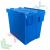 Cassa inseribile e sovrapponibile con coperchio, 32 Lt, Tipologia: Cassa Inseribile Industriale, Versione: Con Coperchio, Mis. Base (cm): 30 x 40, Altezza (cm): 36,5, Capacità: 32 Lt, Contatto Diretto con Alimenti: NO, Colore: Blu vendita, produzione, prezzi e offerte