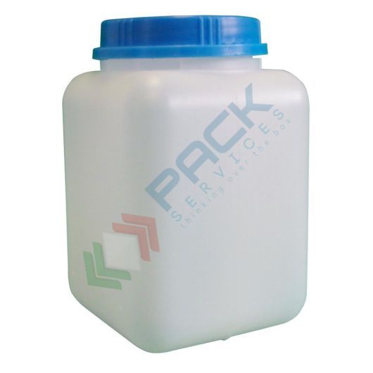 Barattolo in plastica (HDPE), quadrato, capacità 1000 ml, tappo a vite con sigillo di garanzia (inclusi), Tipologia: Quadrato tappo a vite (BQ), Capacità: 1000 ml, Colore: Neutro vendita, produzione, prezzi e offerte