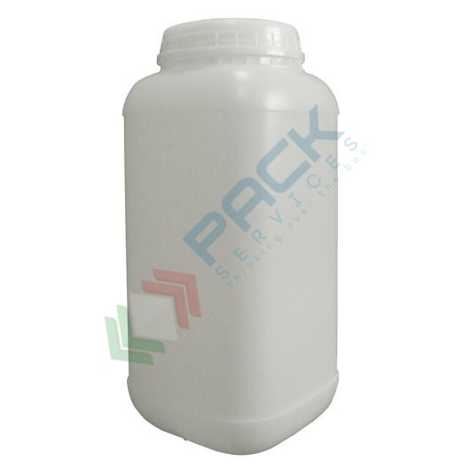 Barattolo in plastica (HDPE), quadrato, capacità 11000 ml, tappo a vite con sigillo di garanzia e sottotappo (inclusi), Tipologia: Quadrato tappo a vite (BQ), Capacità: 11000 ml, Colore: Neutro vendita, produzione, prezzi e offerte