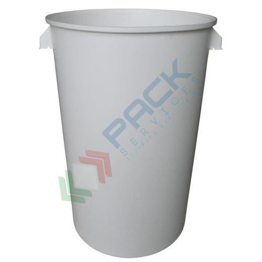 Secchio plastica (PP) conico, capacità 60 Lt, Mis. Ø 395 x 590 H mm, omologato ADR/ONU, senza manico, coperchio a pressione (escluso), Tipologia: Conici, Capacità: 60 Lt, Manico: Senza Manico, Colore: Bianco vendita, produzione, prezzi e offerte