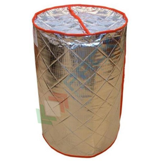 Copertura termoisolante per fusto plastica e metallo 200 Lt, in PET metallizzato, protezione a due camere isolanti, Tipologia: Copertura Multiuso, Versione: Due camere isolanti vendita, produzione, prezzi e offerte