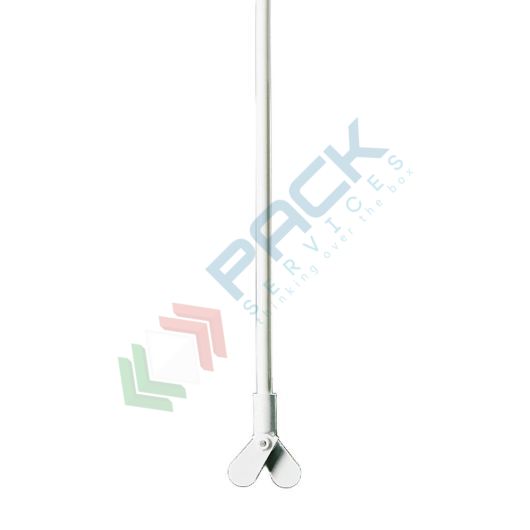 Agitatore a palette snodabili aperte, in acciaio rivestite in polipropilene (PP), larghezza 57 mm, per la miscelazione di prodotti da laboratorio, Tipologia: Agitatore a Palette Snodabili, Misura: 5,7 L cm vendita, produzione, prezzi e offerte
