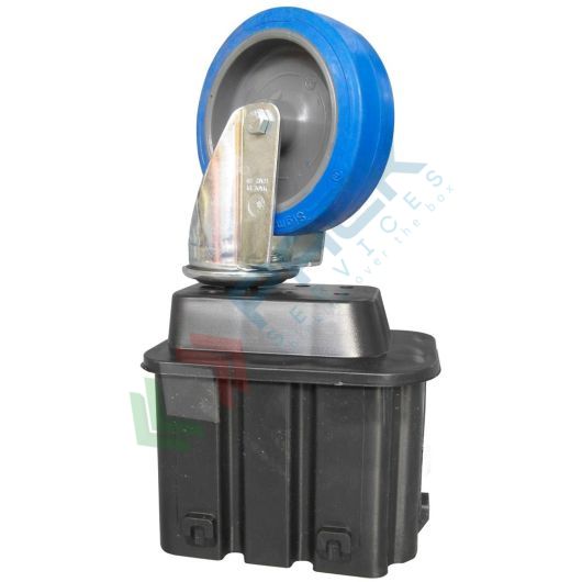 Ruota destra per cassa pallet pesante 1200 x 800 mm, Misura: 1200 x 800 mm, Versione: Destra, Ideale per: Serie BIN1208 (STRONG) vendita, produzione, prezzi e offerte
