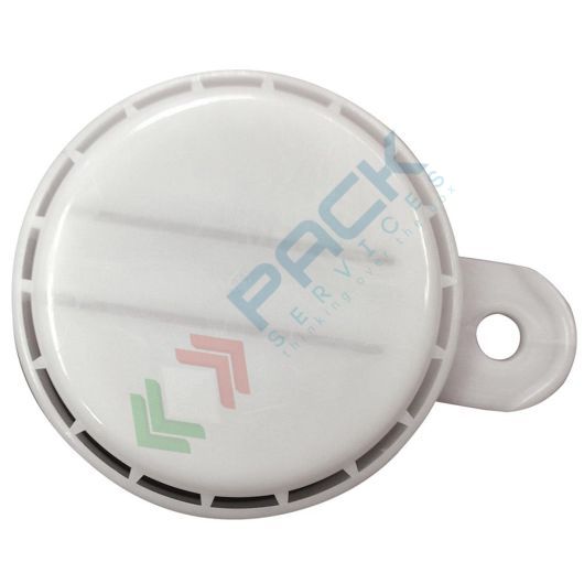 Capsula 3/4" in plastica, con sigillo, colore bianco, Colore: Bianco, Misura: 3/4" vendita, produzione, prezzi e offerte