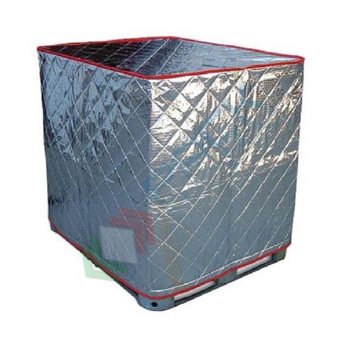 Copertura termoisolante per cisternetta IBC 1000 Lt, in PET metallizzato, protezione ad una camera isolante, Tipologia: Copertura Multiuso, Versione: Una camera isolante vendita, produzione, prezzi e offerte