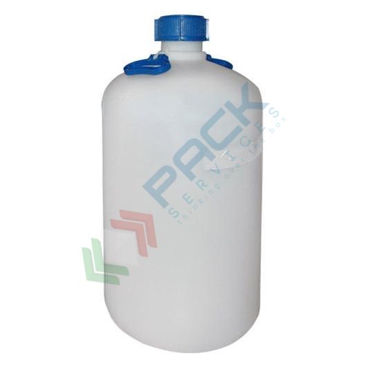 Bottiglione in plastica (PE), cilindrico collo stretto, capacità 50 Lt, maniglie laterali in plastica e tappo a vite (incluso), Tipologia: Cilindrico, Capacità: 50 Lt, Bocca: Stretta, Versione: Senza Rubinetto vendita, produzione, prezzi e offerte