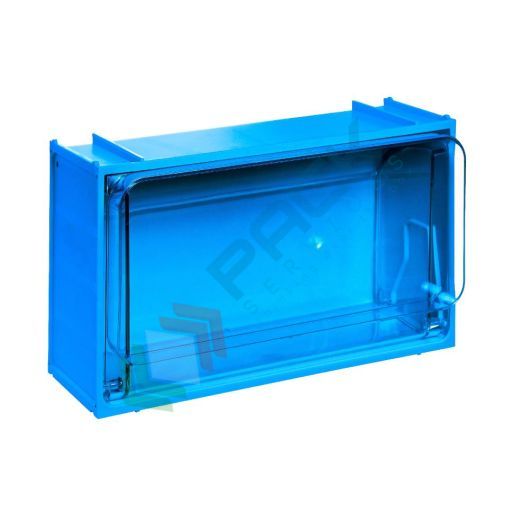 Cassettiera porta minuteria in plastica (PET), con 1 cassetto, Mis. 300 L x 155 P x 132 H mm, colore blu, Tipologia: Cassettiera Crystal Box, Colore: Blu, Cassetti nr.: 1, Versione: 300 L x 155 P x 132 H mm vendita, produzione, prezzi e offerte