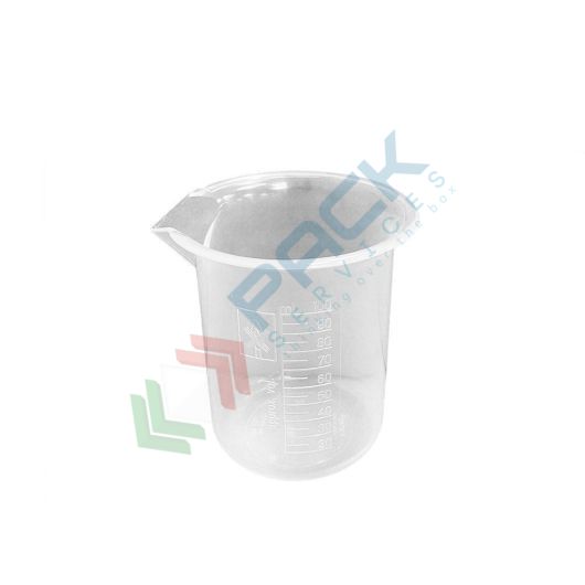 Becher in plastica (PP) graduato, capacità 100 ml, Mis. Ø 51 x 72 H mm, forma bassa, per usi generali di laboratorio, Tipologia: Becher, Capacità: 100 ml, Colore: Neutro vendita, produzione, prezzi e offerte