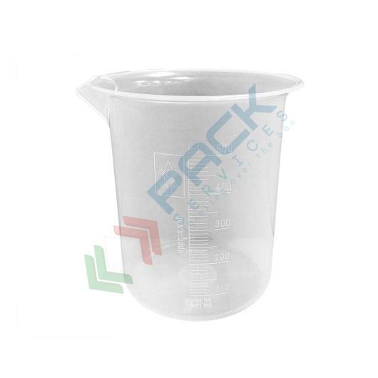 Becher in plastica (PP) graduato, capacità 500 ml, Mis. Ø 87 x 119 H mm, forma bassa, per usi generali di laboratorio, Tipologia: Becher, Capacità: 500 ml, Colore: Neutro vendita, produzione, prezzi e offerte