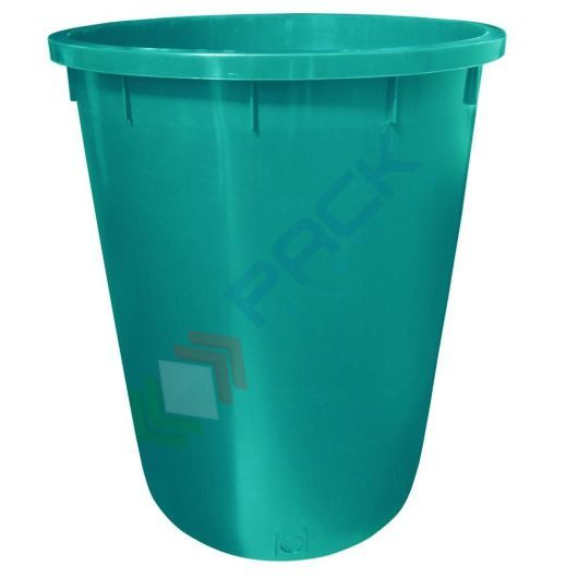 Bidone industriale in plastica (HDPE) 200 Lt, sovrapponibile e inseribile, coperchio a pressione (escluso), colore verde, Tipologia: Coperchio a Pressione, Capacità: 200 Lt, Colore: Verde vendita, produzione, prezzi e offerte