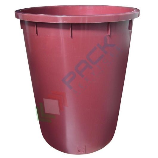 Bidone industriale in plastica (HDPE) 200 Lt, sovrapponibile e inseribile, coperchio a pressione (escluso), colore vinaccia, Tipologia: Coperchio a Pressione, Capacità: 200 Lt, Colore: Vinaccia vendita, produzione, prezzi e offerte