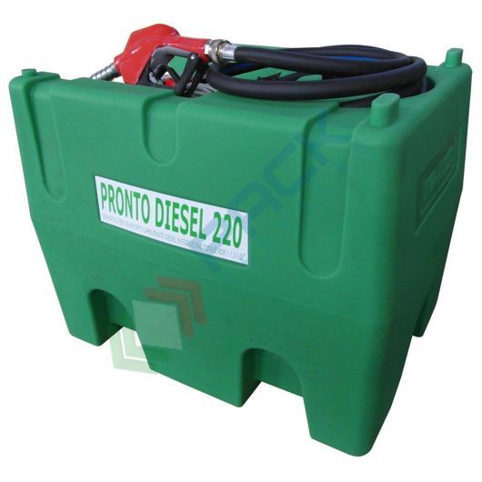 Serbatoio carburante in plastica (PE), per il trasporto Diesel, capacità 220 Lt, in Esenzione Totale ADR, Tipologia: Senza coperchio, Capacità: 220 Lt vendita, produzione, prezzi e offerte