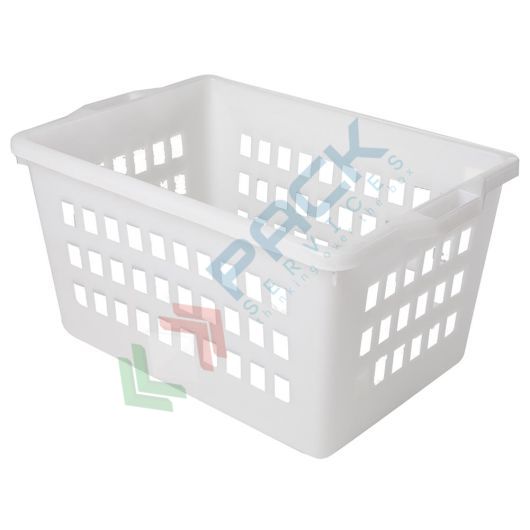 Cassetta in plastica (LDPE) per pane, sovrapponibile ed inseribile, capacità 100 Lt, Mis. 730 L x 520 P x 400 H mm vendita, produzione, prezzi e offerte