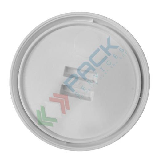 Coperchio in plastica (PP), chiusura a pressione per secchio conico 60 Lt (BIS060NAT), Capacità: 60 Lt, Colore: Bianco, Per Alimenti: SI vendita, produzione, prezzi e offerte